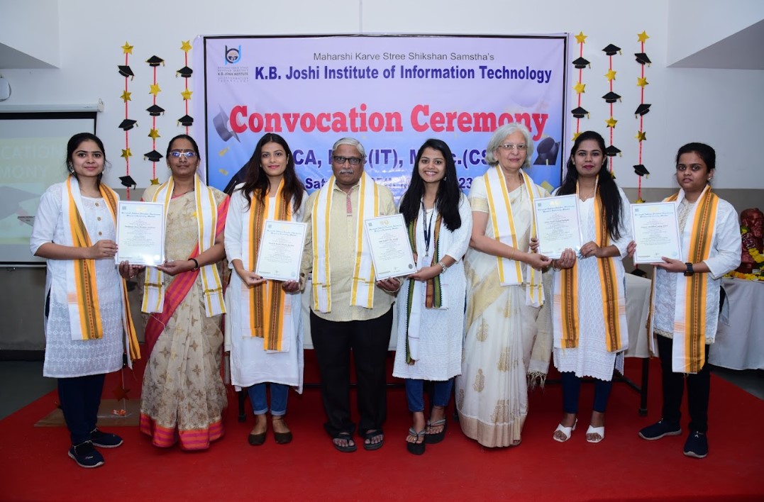 MKSSS's K B Joshi Institute of IT Convocation(2)