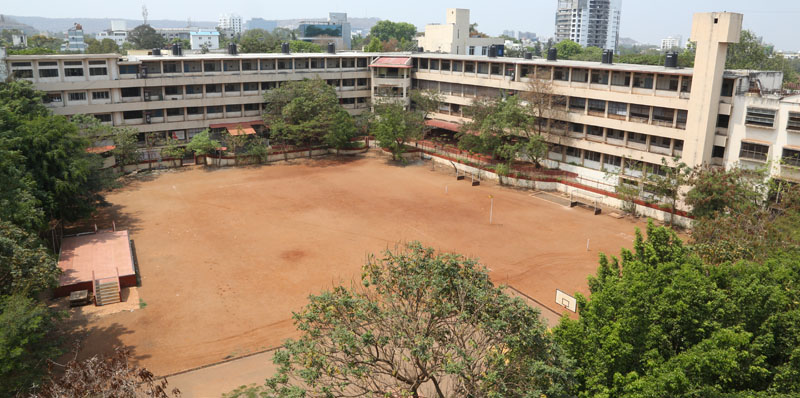 Modern College of Arts, Science and Commerce, Progressive Education Society Campus View