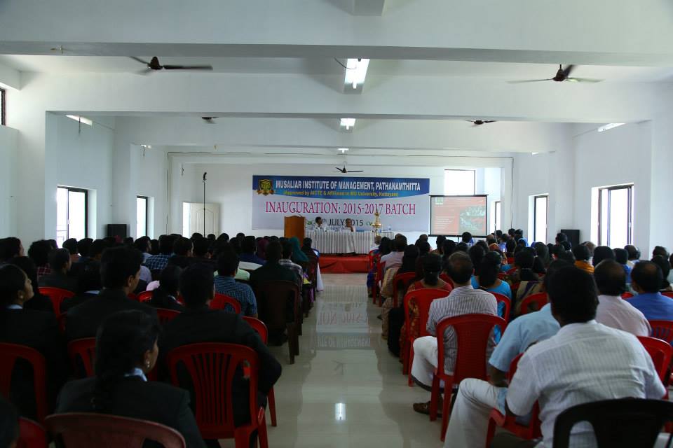 Musaliar Institute of Management, Pathanamthitta Seminar hall