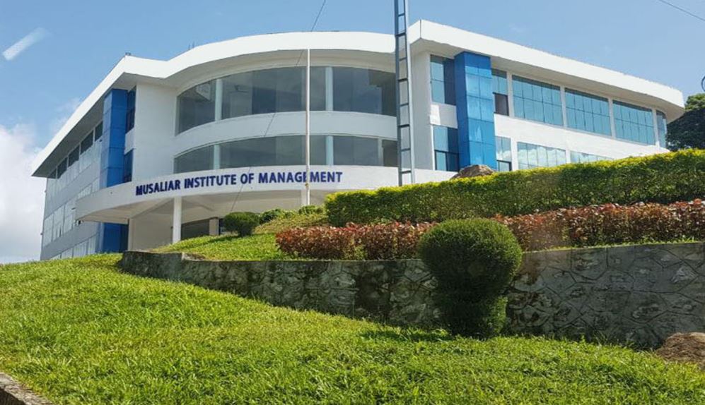 Musaliar Institute of Management, Pathanamthitta Main Building
