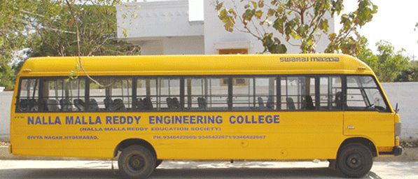 Nalla Malla Reddy Engineering College Transport Facility