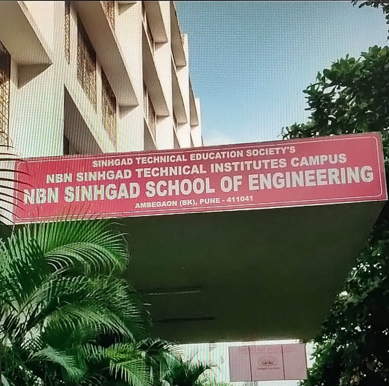 NBN Sinhgad School of Engineering Campus Building(2)