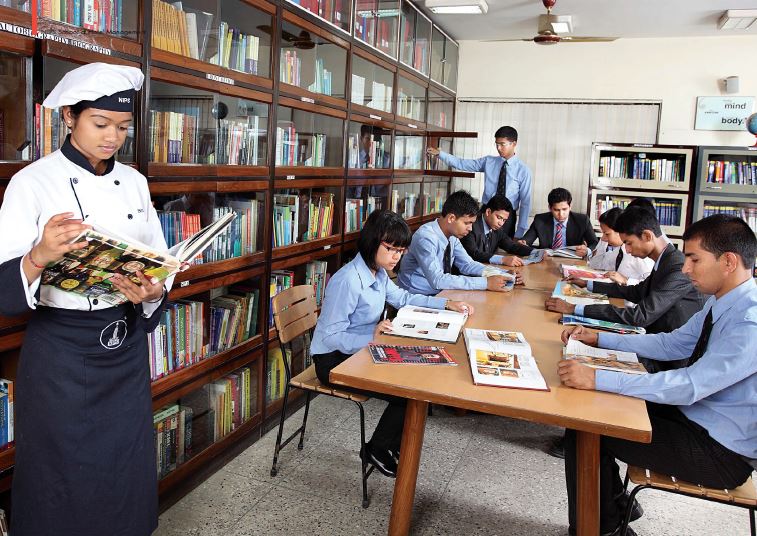 NIPS Hotel Management Institute, Kolkata Library