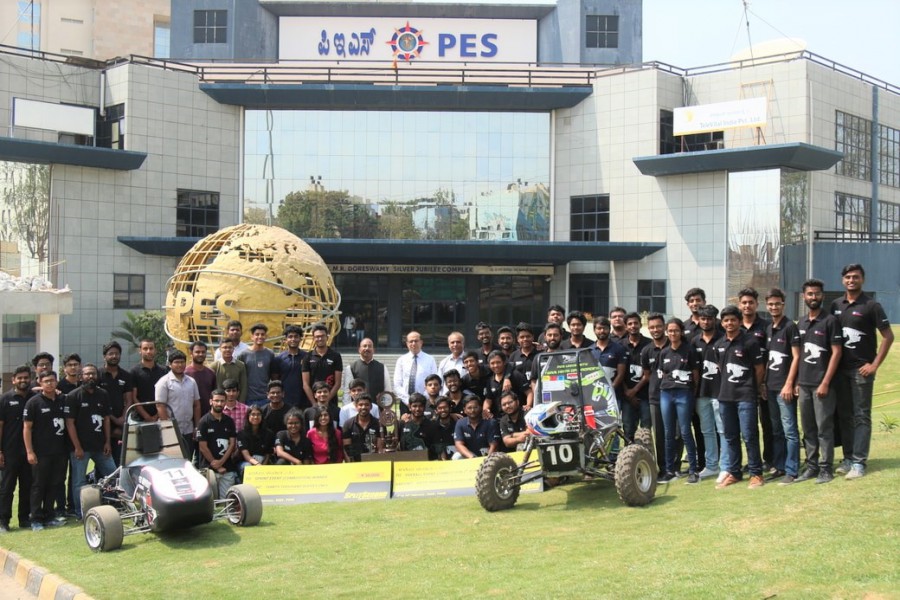 PES University Campus View