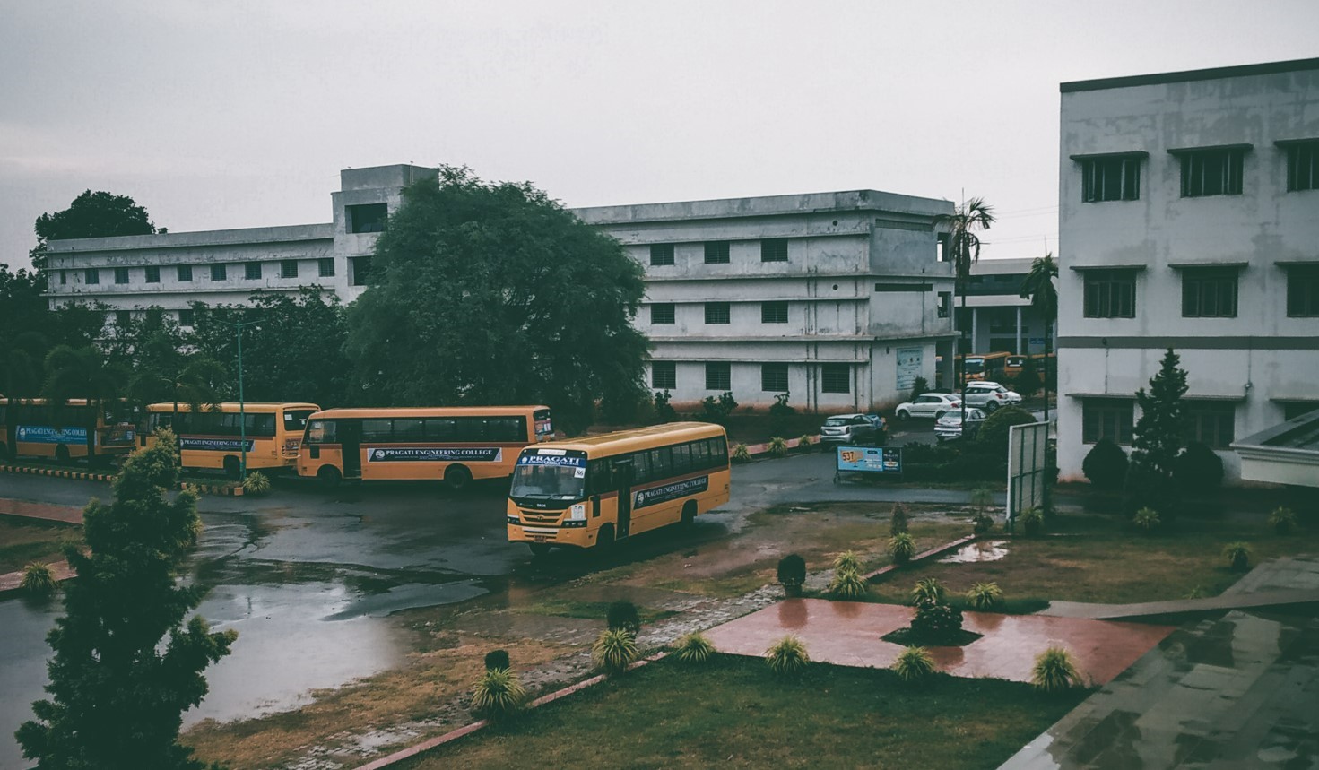Pragati Engineering College Transport Facility
