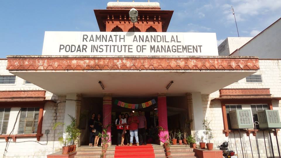 RA Podar Institute of Management Entrance