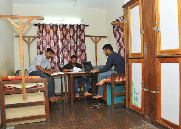 Sahyadri College of Engineering Hostel Room