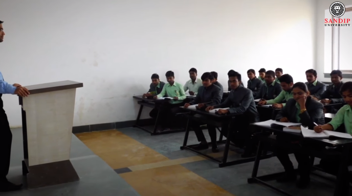 Sandip University, Madhubani Classroom