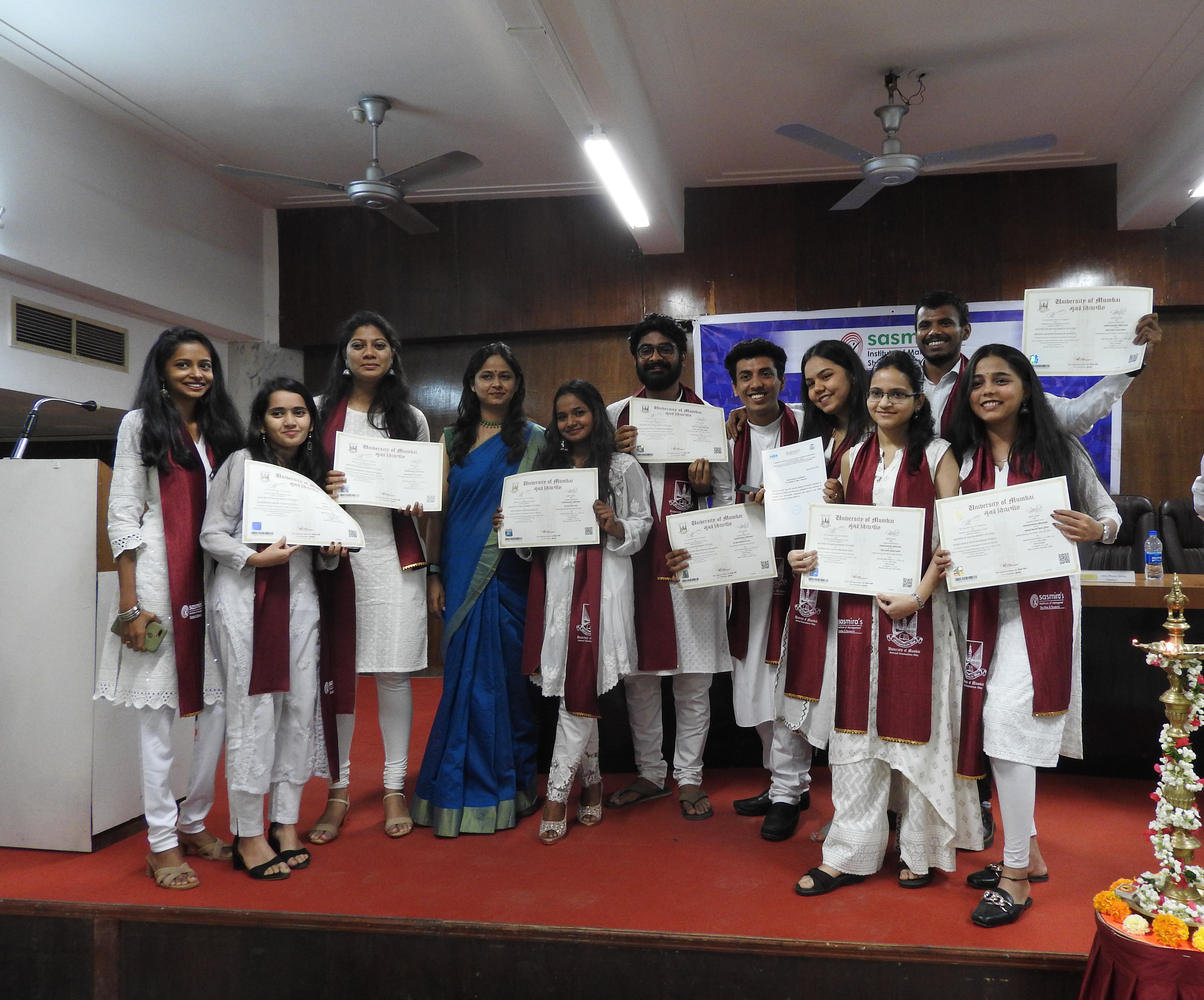 Sasmiras Institute of Management Studies and Research Convocation