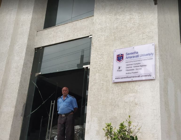 Saveetha Amaravati University Entrance