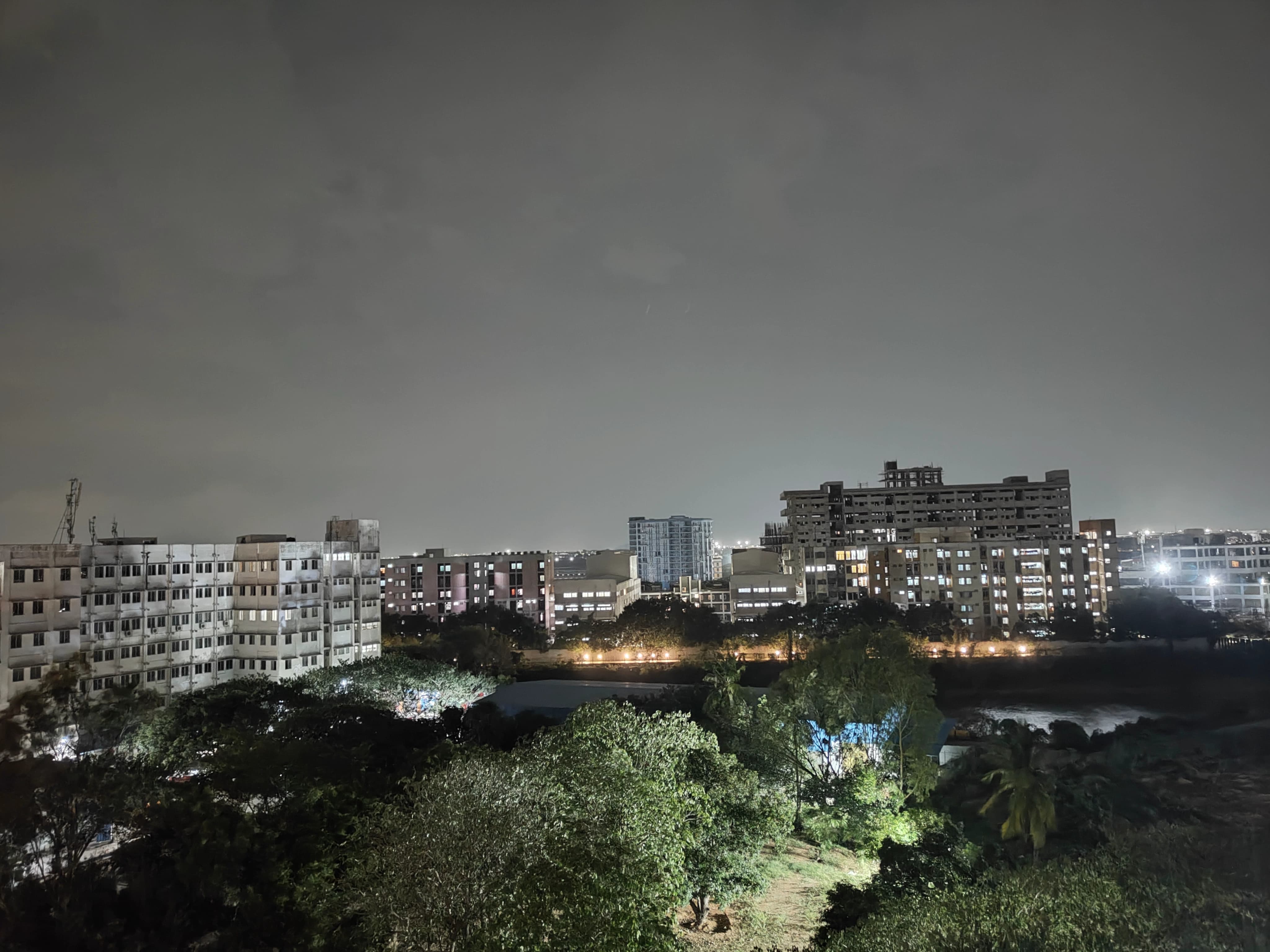 Saveetha School of Engineering Night View