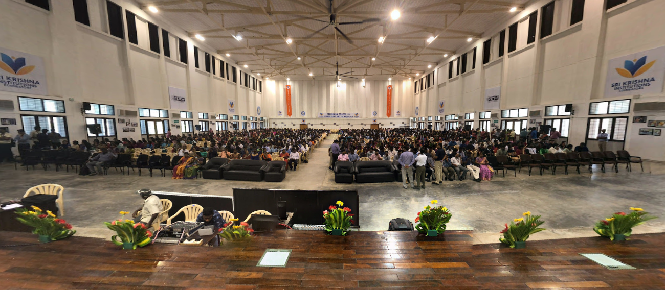 SKCET Coimbatore Auditorium