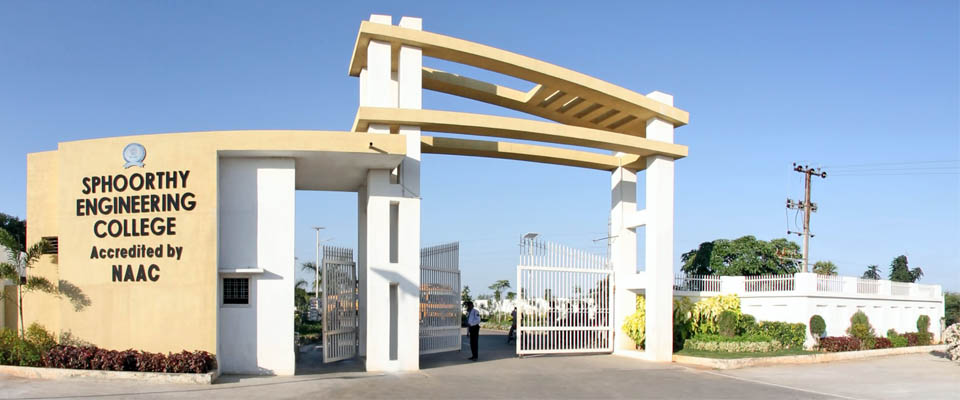 Sphoorthy Engineering College Entrance(2)
