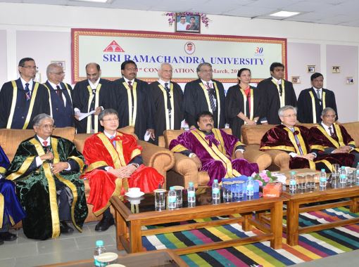 Sri Ramachandra Faculty of Engineering and Technology Convocation
