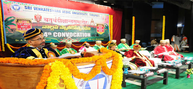 Sri Venkateswara Vedic University Convocation