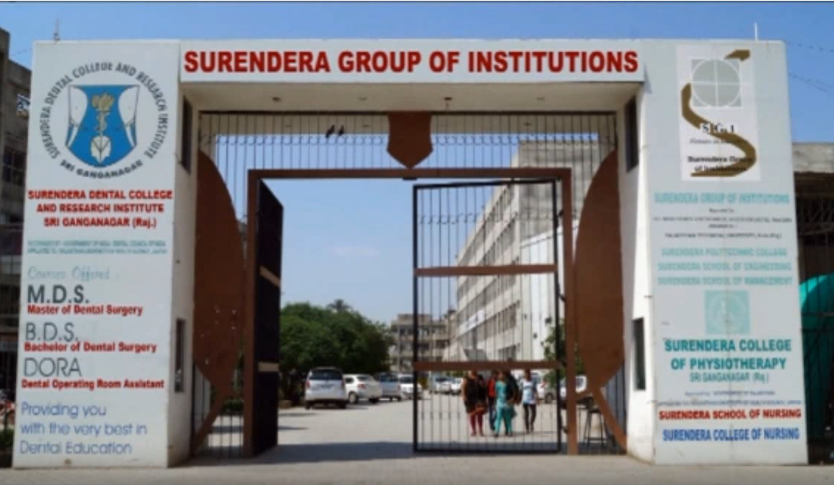Surendera Group of Institutions Entrance
