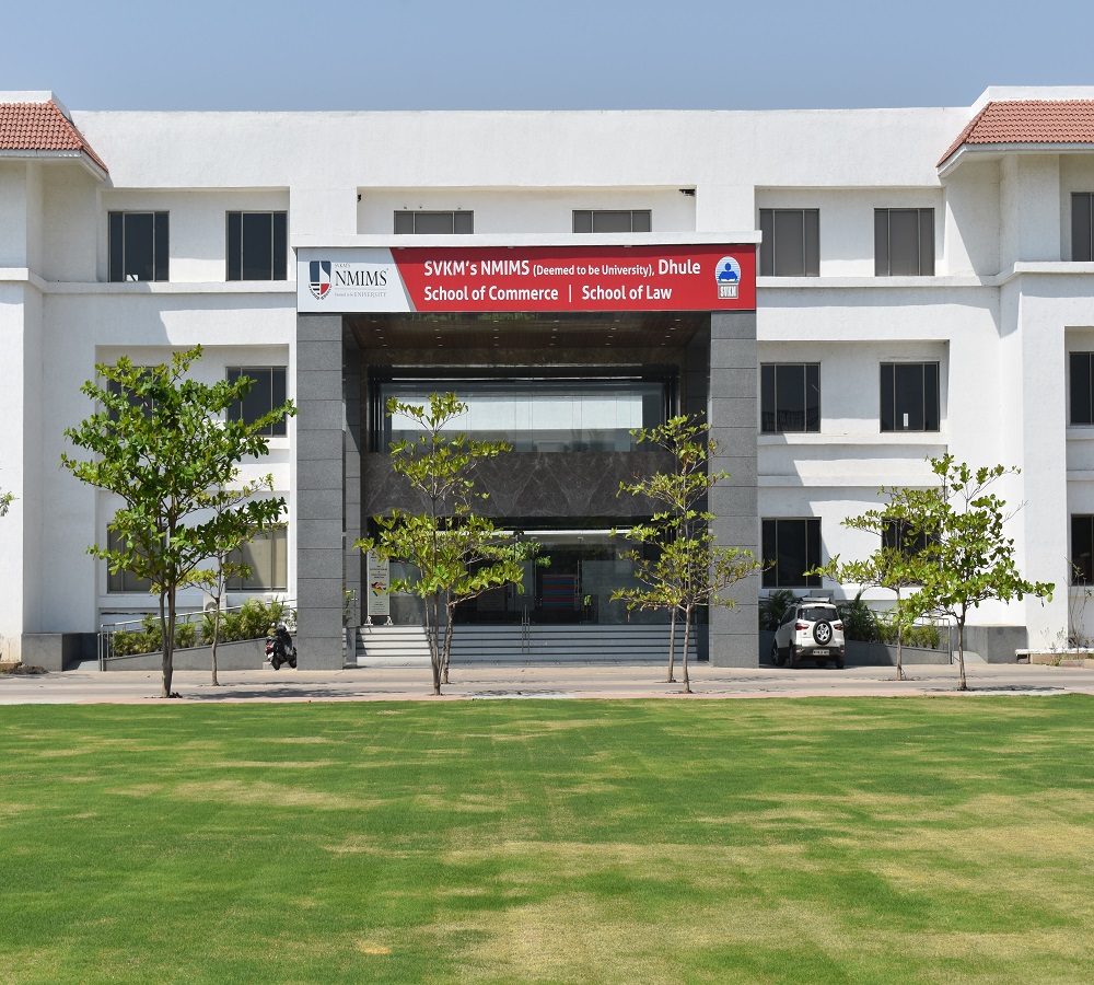 SVKM'S NMIMS School of Commerce, Dhule Campus Building