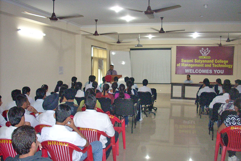 SSCMT Seminar hall