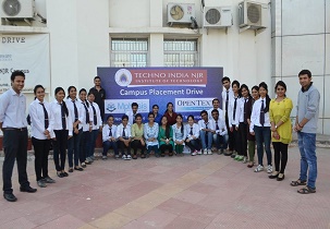 Techno India NJR Institute of Technology Industrial Visit