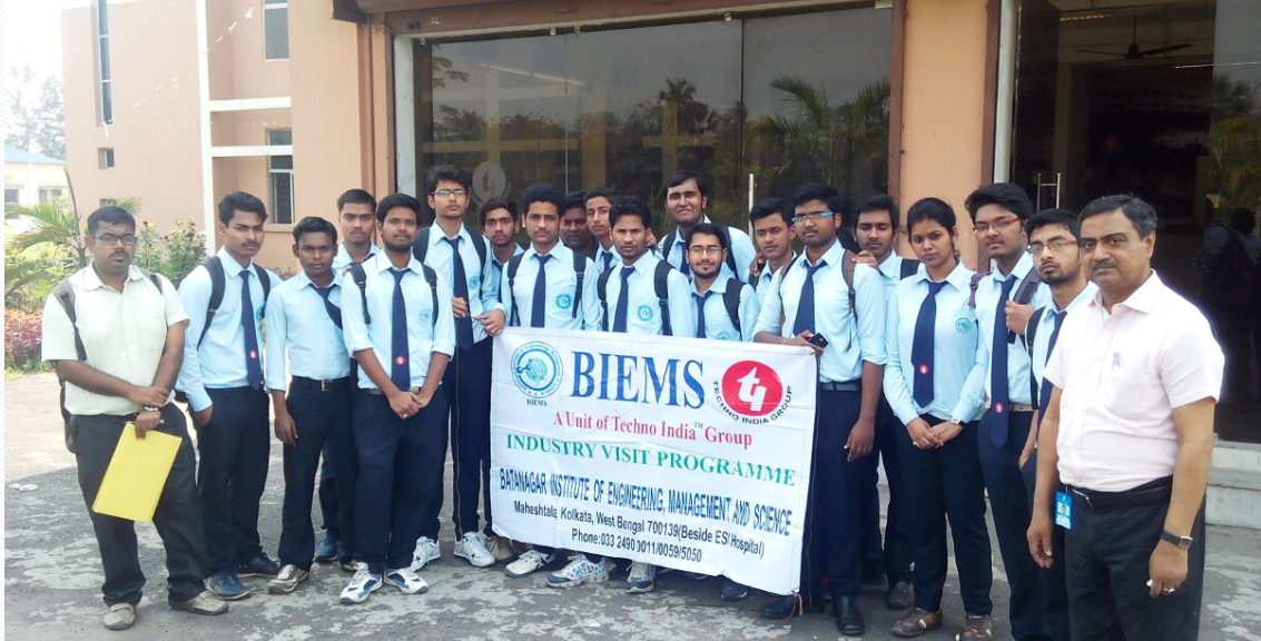 Techno International Batanagar Industrial Visit