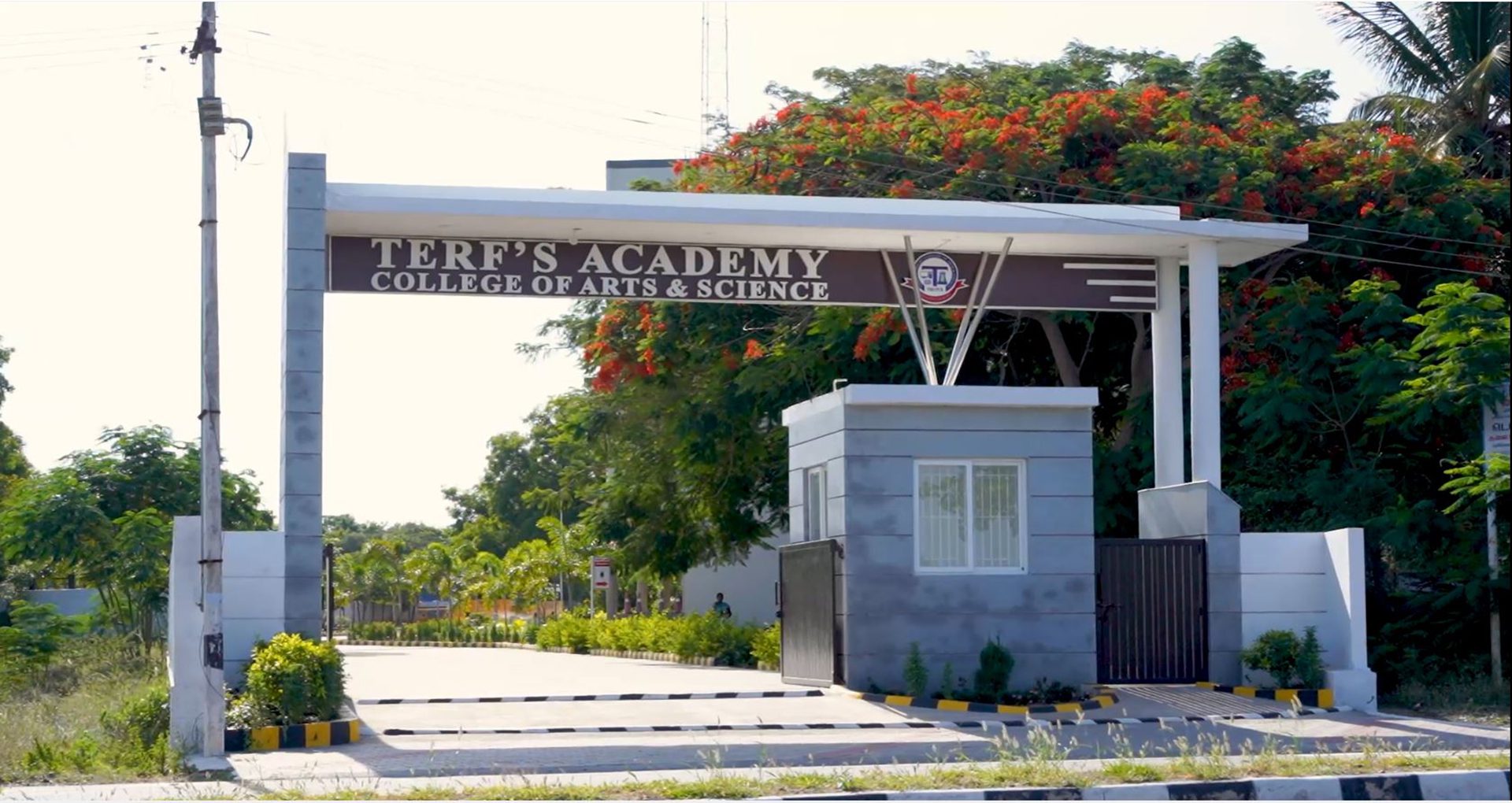 TERF's Academy College of Arts and Science Entrance