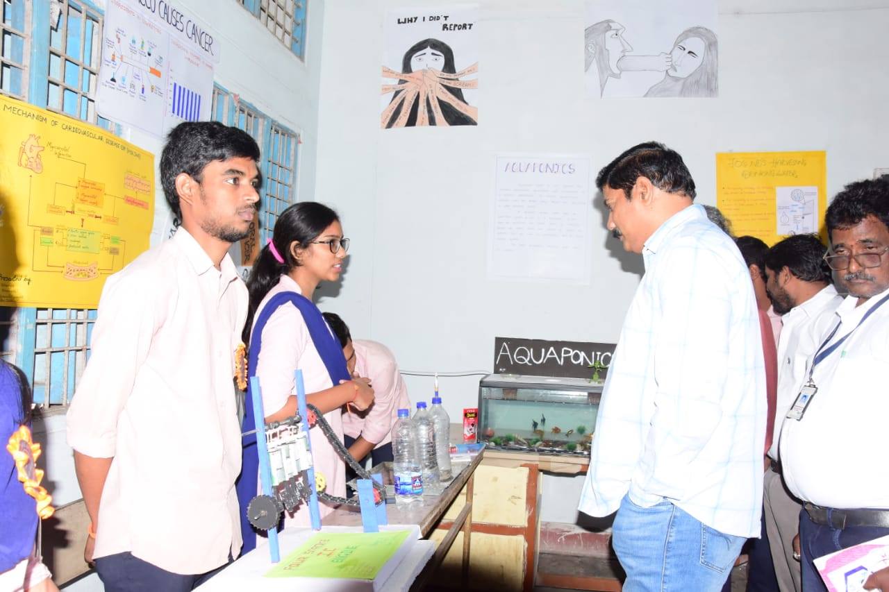 TSR and TBK Degree and PG College Students Work