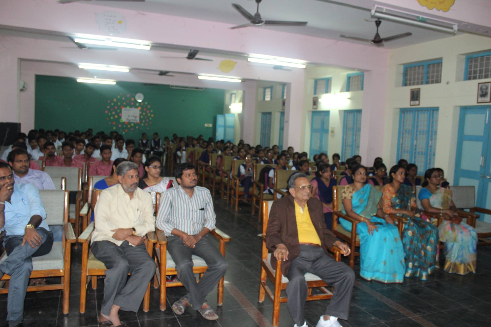 TSR and TBK Degree and PG College Seminar hall
