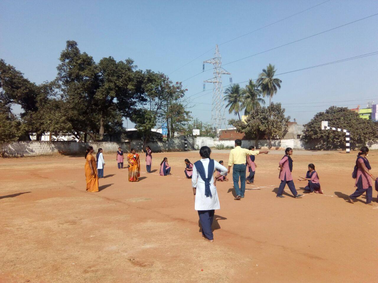 TSR and TBK Degree and PG College Playground