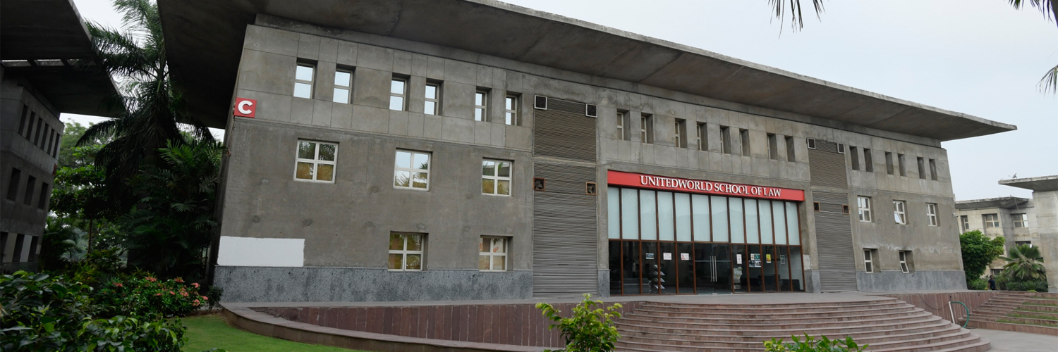 UWSL, Karnavati University Main Building