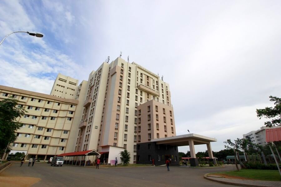 VIT Business School Chennai Hostel Building