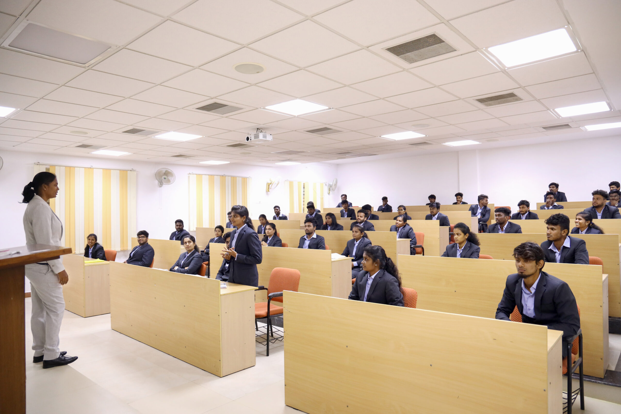 Vivekananda Institute of Management Studies Classroom