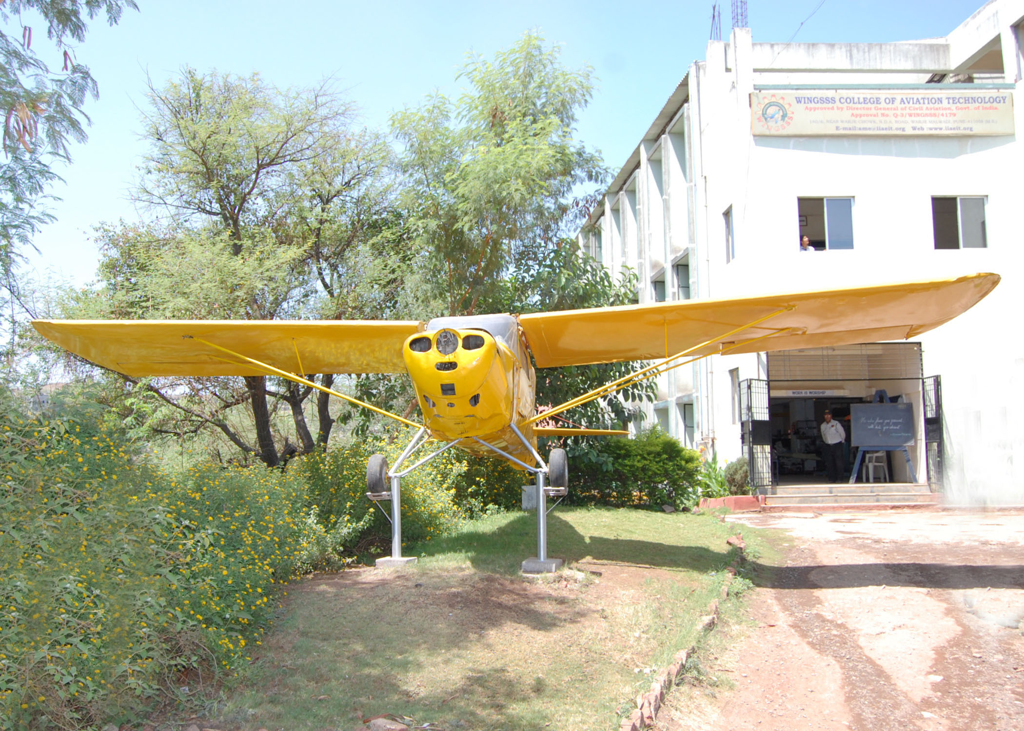 Wingsss College of Aviation Technology Campus Building