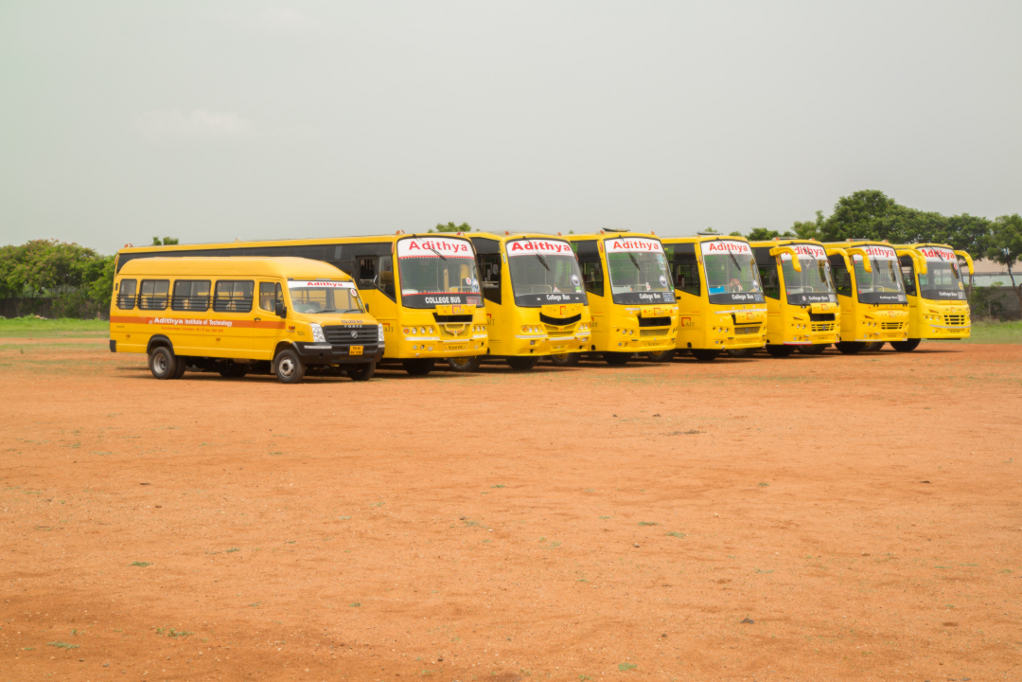 Adithya Institute of Technology Transport Facility