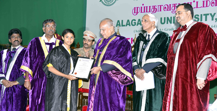 Alagappa University Convocation