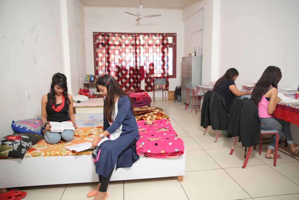 APG Shimla University Hostel Room