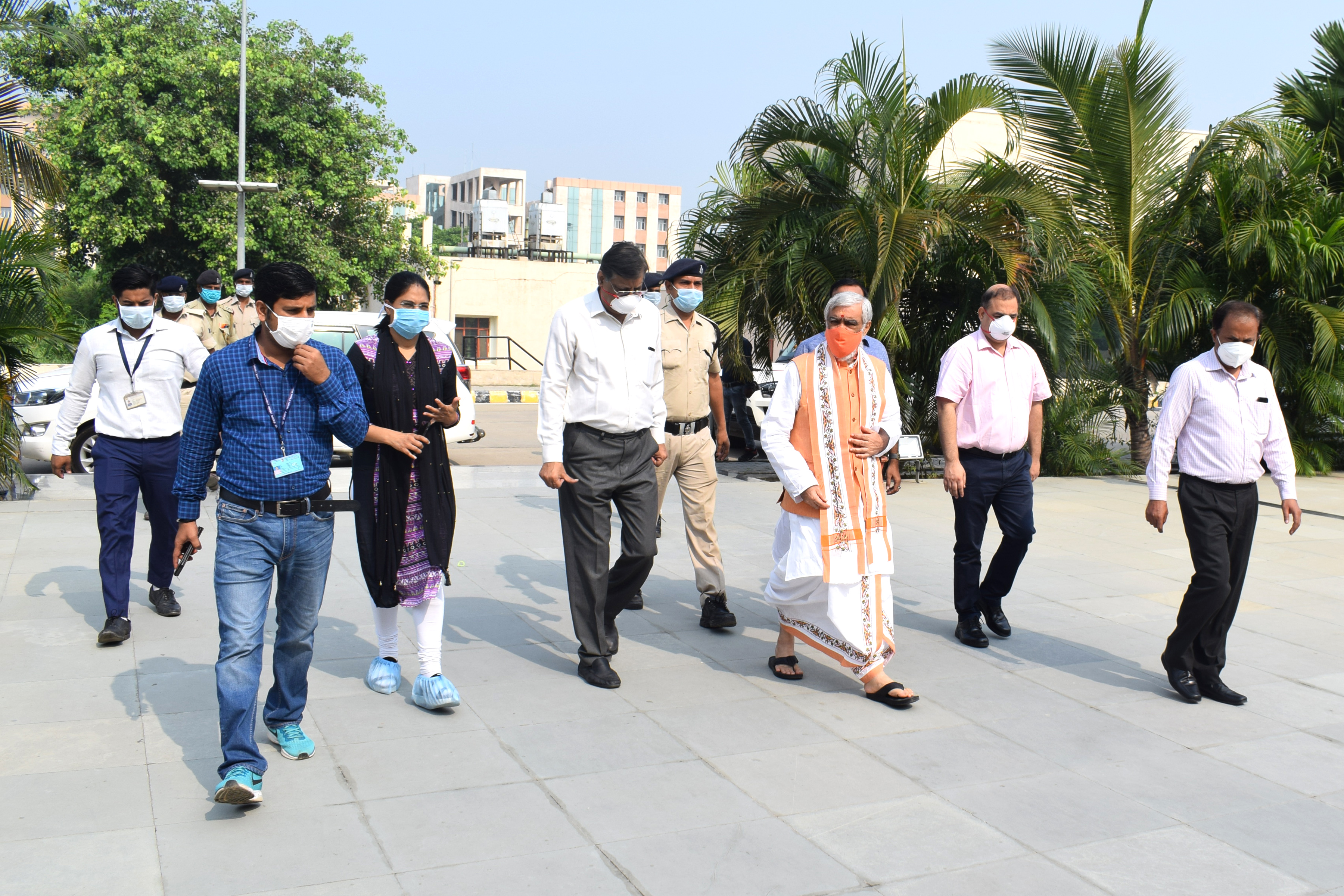 AIIMS Patna Celebrity Visit