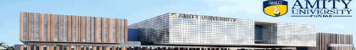 Amity University Mohali Campus Building