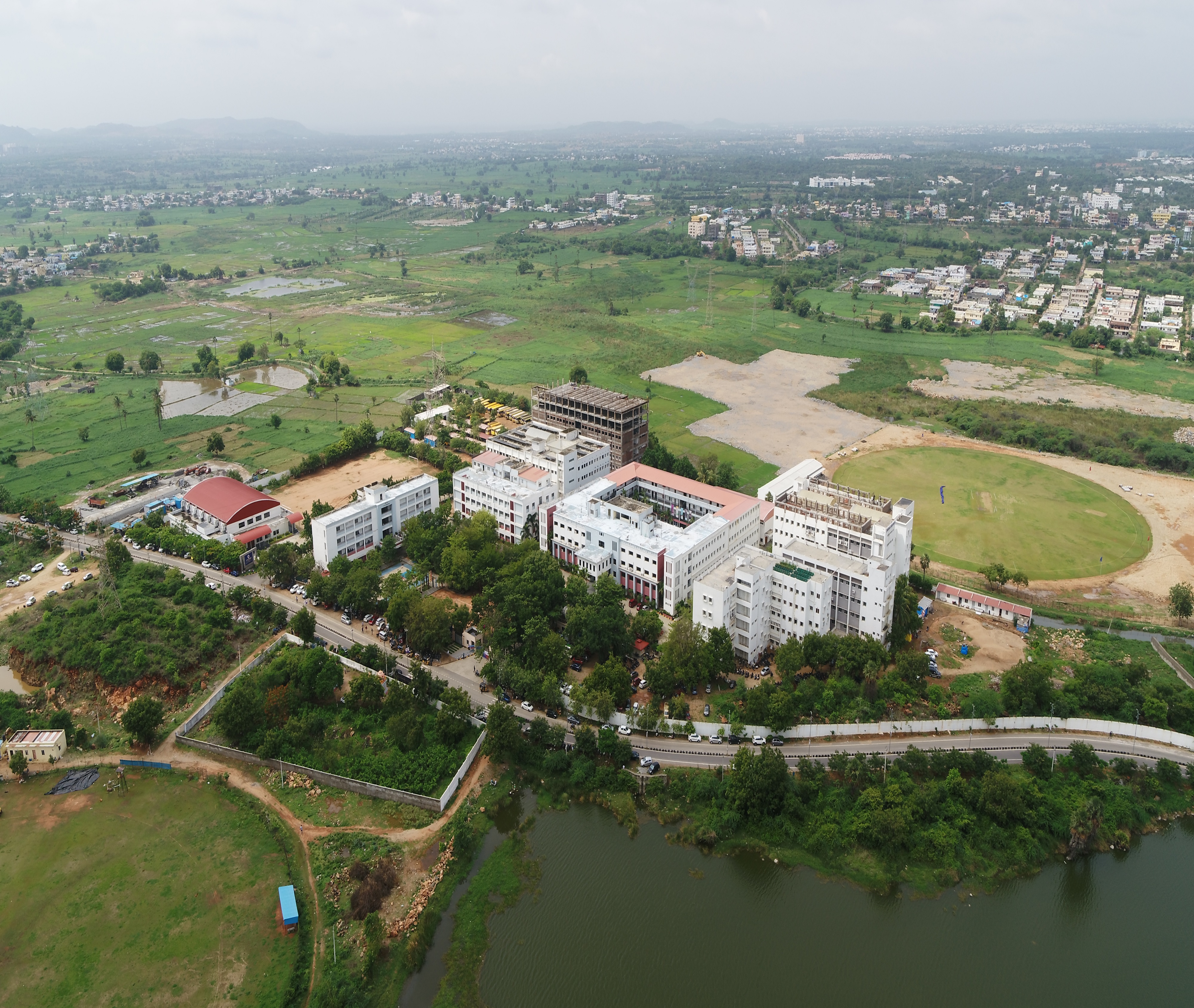 Anurag University Hyderabad Campus View(2)