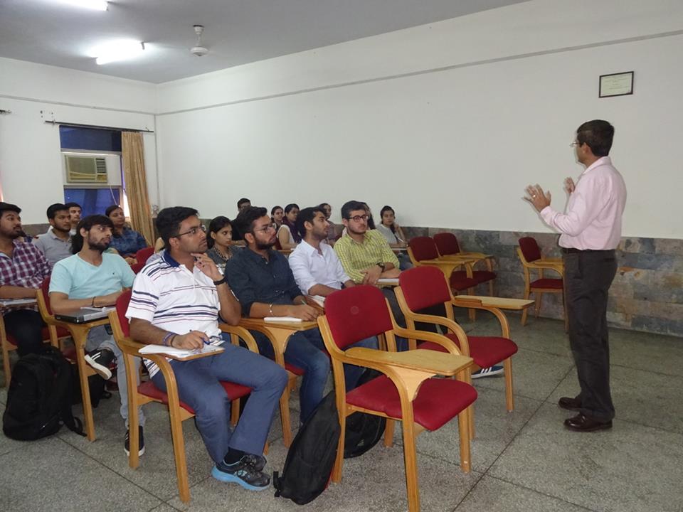 Apeejay School of Management Classroom