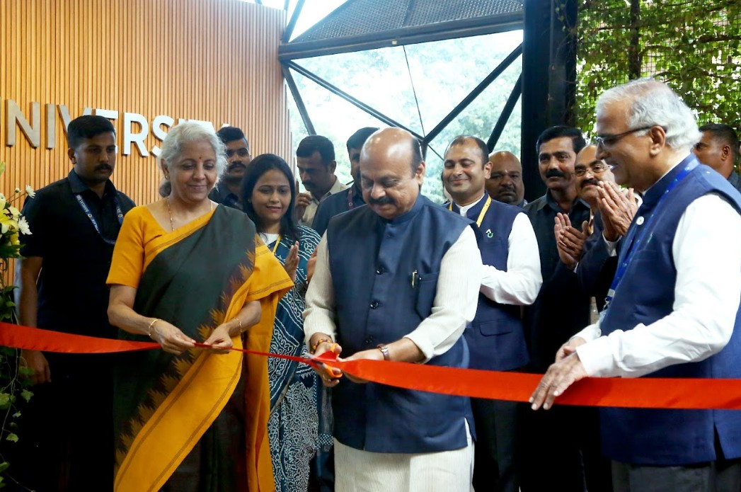 Atria University Bangalore Celebrity Visit(2)