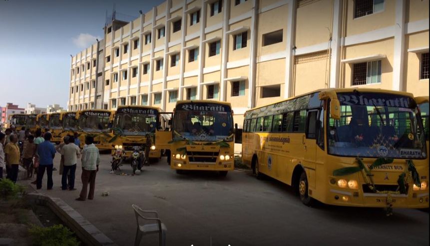 Bharath University Transport Facility