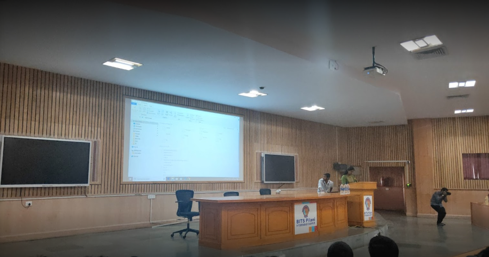 BITS Hyderabad Seminar hall