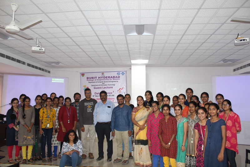 BVRIT Hyderabad Guest Lectures