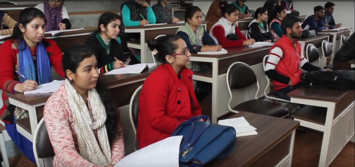 CU Jammu Classroom