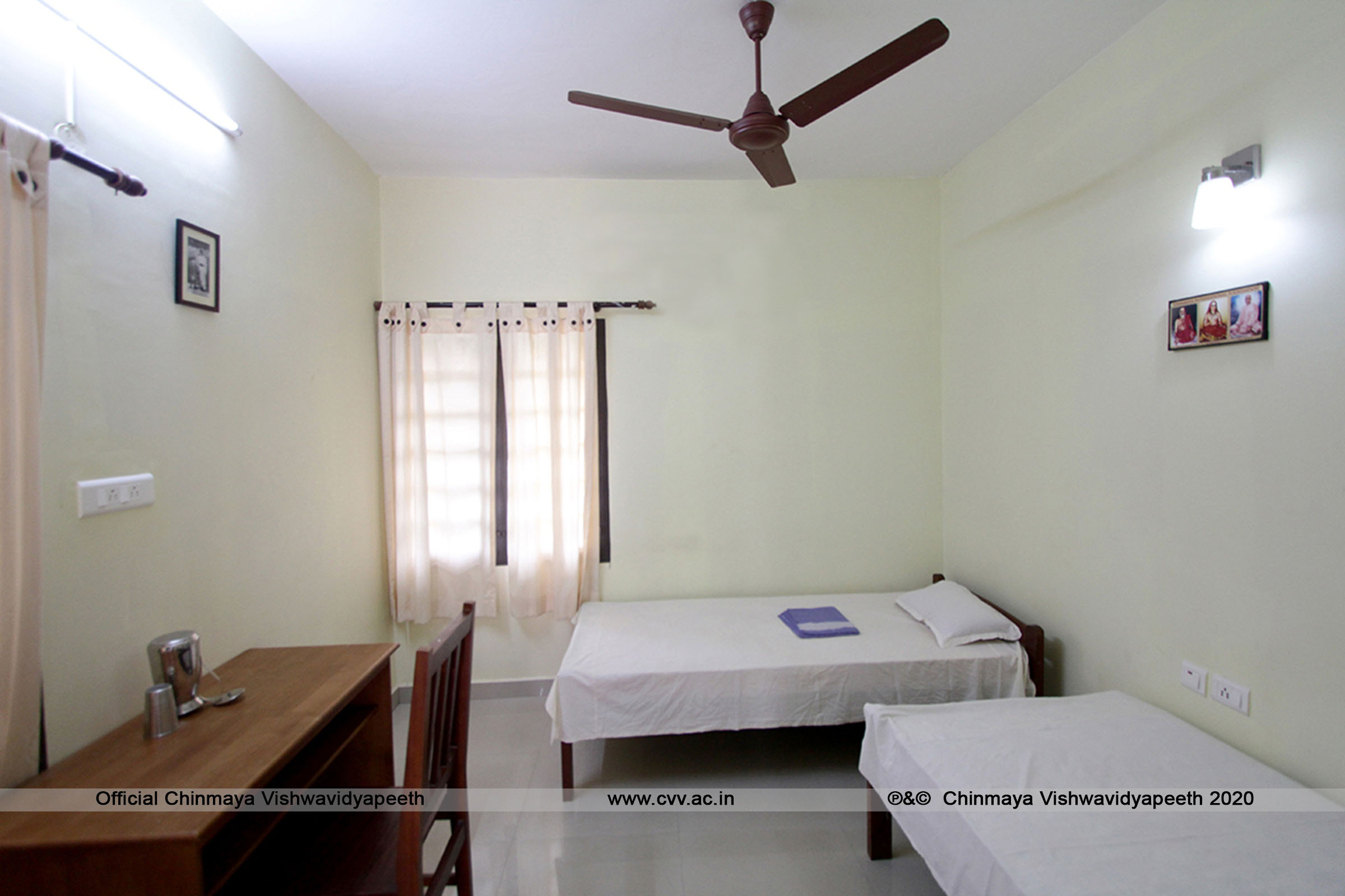 Chinmaya Vishwa Vidyapeeth Kochi Hostel Room(3)