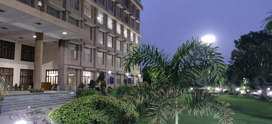 Christ Delhi NCR Night View