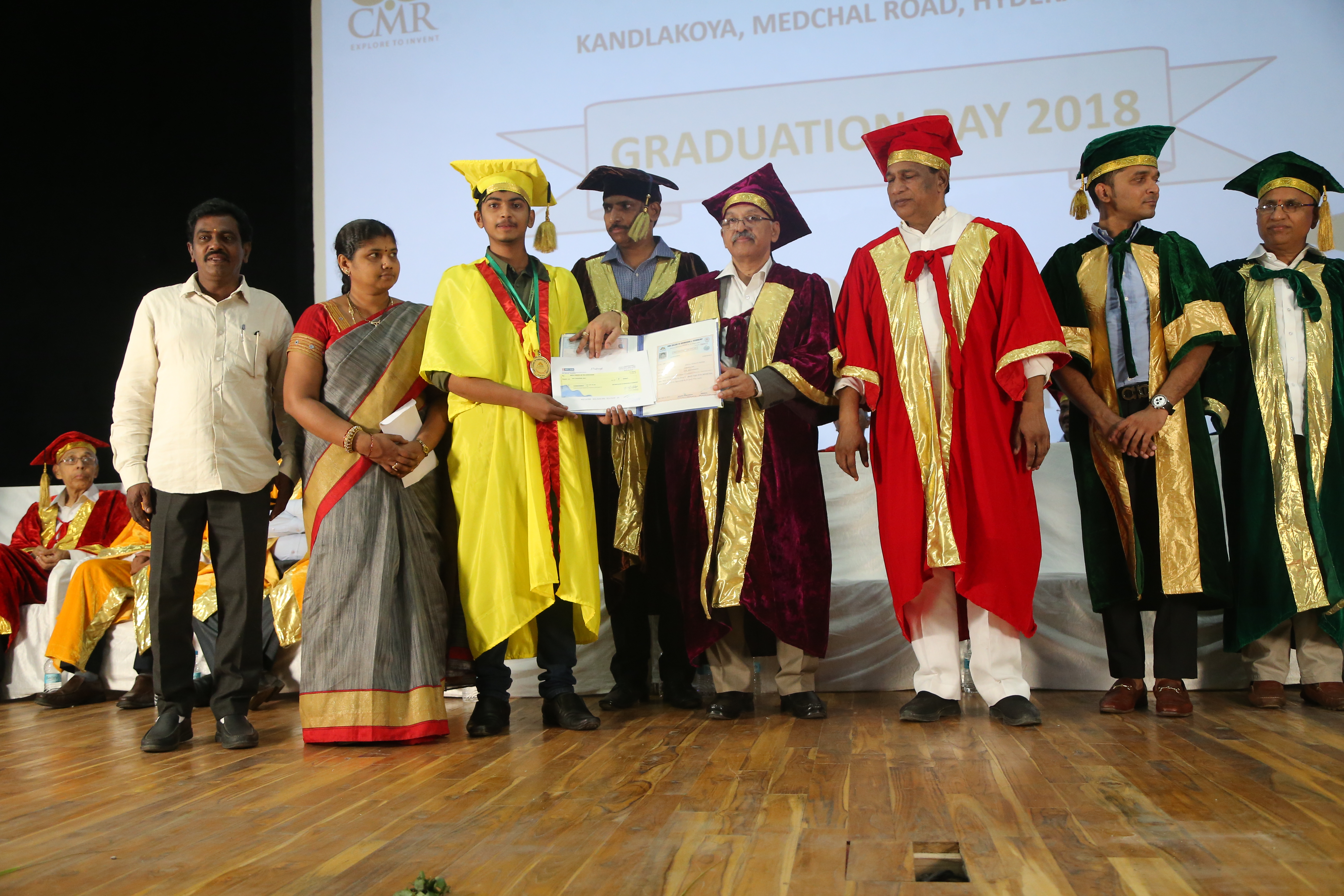CMR College of  Engineering and Technology Convocation
