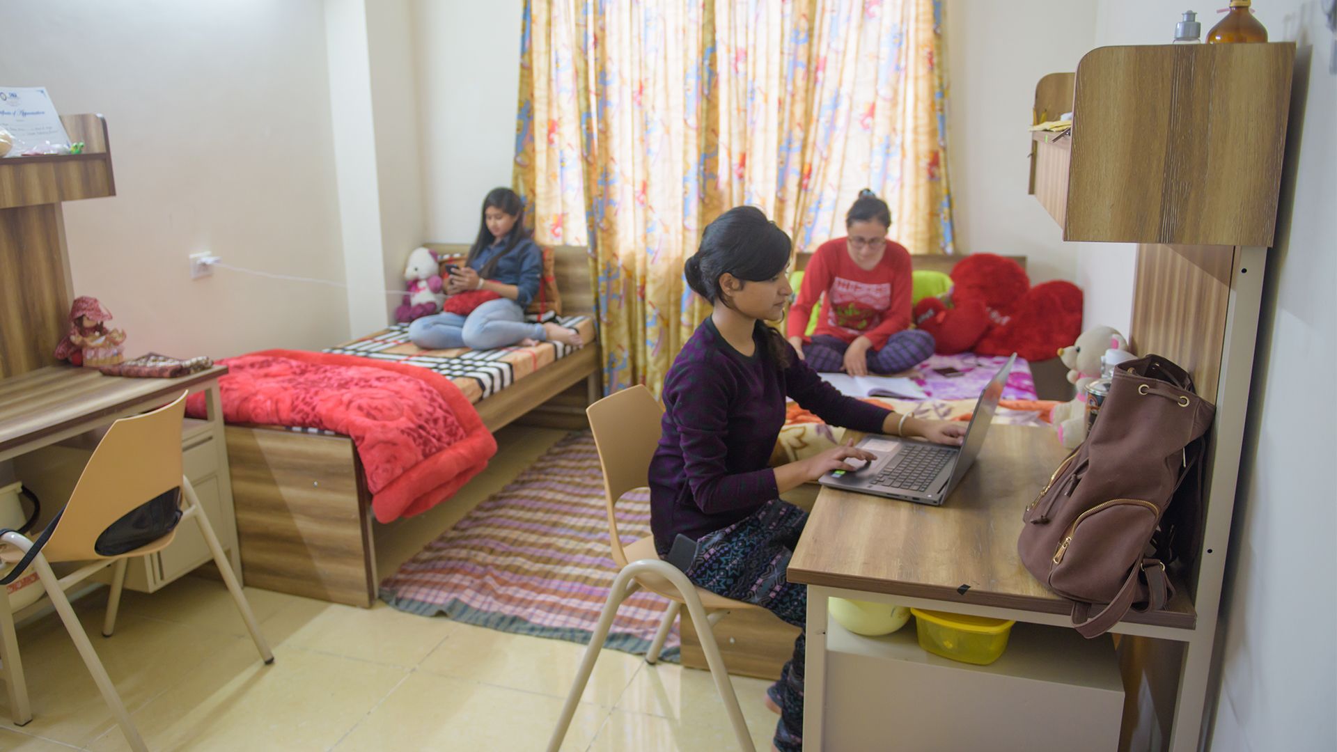 CT University Hostel Room