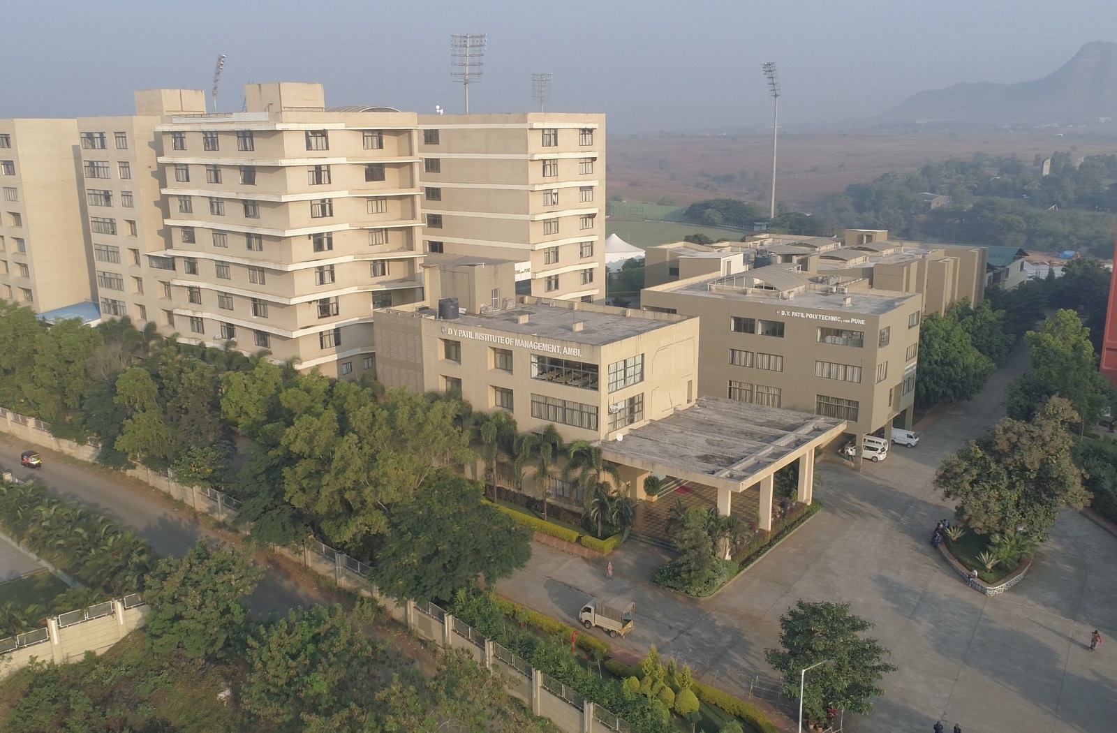 DY Patil University Pune Campus Building