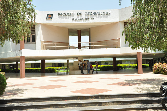 Dharmsinh Desai University Academic Block